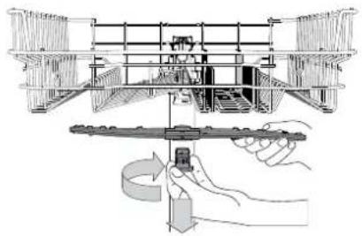 WHIRLPOOL WIO 3T133 PE 6.5 - CLEANING THE SPRAY ARMS - 1