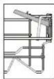 WHIRLPOOL WIO 3T133 PE 6.5 - FOLDABLE FLAPS WITH ADJUSTABLE POSITION - 2