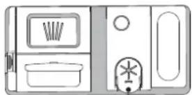 WHIRLPOOL WIO 3T133 PE 6.5 - UMPLEREA DOZATORULUI PENTRU AGENT DE CLĂTIRE - 1