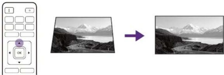 BENQ W5850 - Correction trapézoïdale - 2