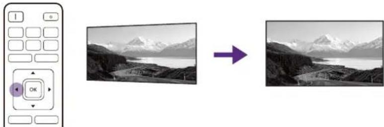 BENQ W5850 - Correction trapézoïdale - 3
