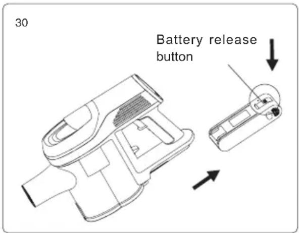 JIMMY JV9 Pro Aqua - Battery pack disassembly - 2