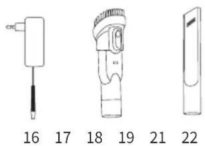 JIMMY JV9 Pro Aqua - Parts Name - 3