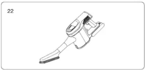 JIMMY JV9 Pro Aqua - Pasos de limpieza del recipiente para el polvo y el sistema de filtración: - 1
