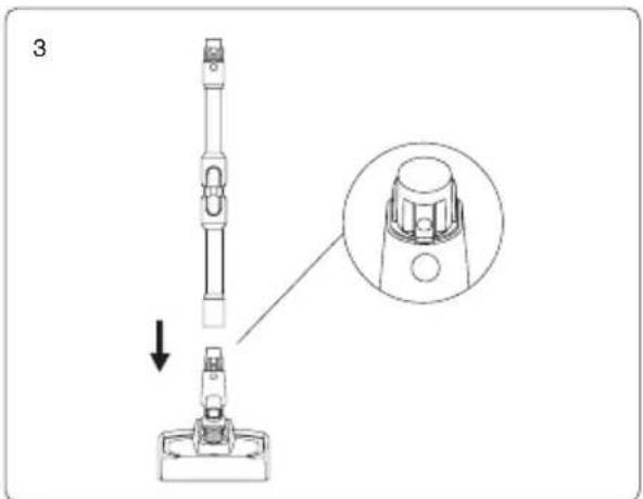 JIMMY JV9 Pro Aqua - Assemble and disassemble wet polishing head with the machine - 1