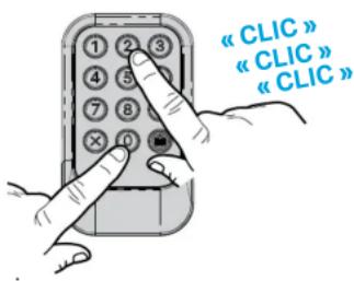 « CLIC » « CLIC » « CLIC »