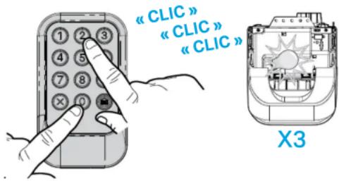 « CLIC » « CLIC » « CLIC » X3