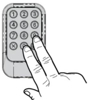 CHAMBERLAIN CH348C - To activate one button close: - 1