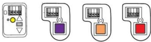 CHAMBERLAIN CH348C - Programmer le clavier à l'ouvre-porte de garage en utilisant le bouton LEARN (Apprendre) jaune, violet, orange ou rouge - 1