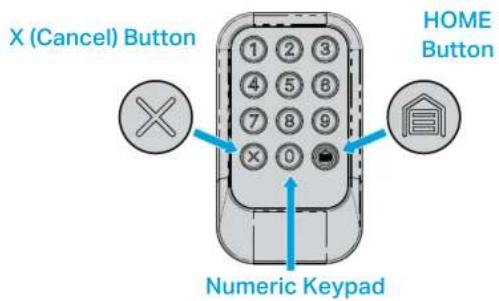 CHAMBERLAIN CH348C - Programming the Keypad - 1