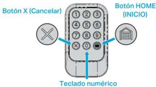 CHAMBERLAIN CH348C - Programación del teclado numérico - 1
