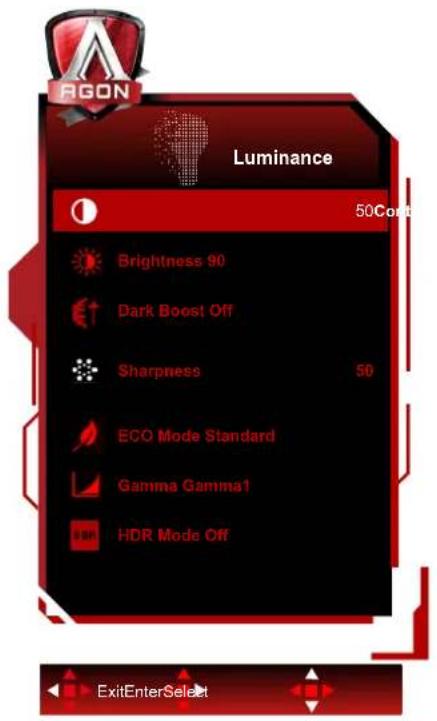 AOC AGON Pro AG276UZD - Remarque : - 1