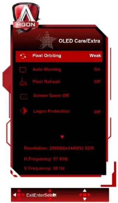 AOC AGON Pro AG276UZD - Remarque : - 5