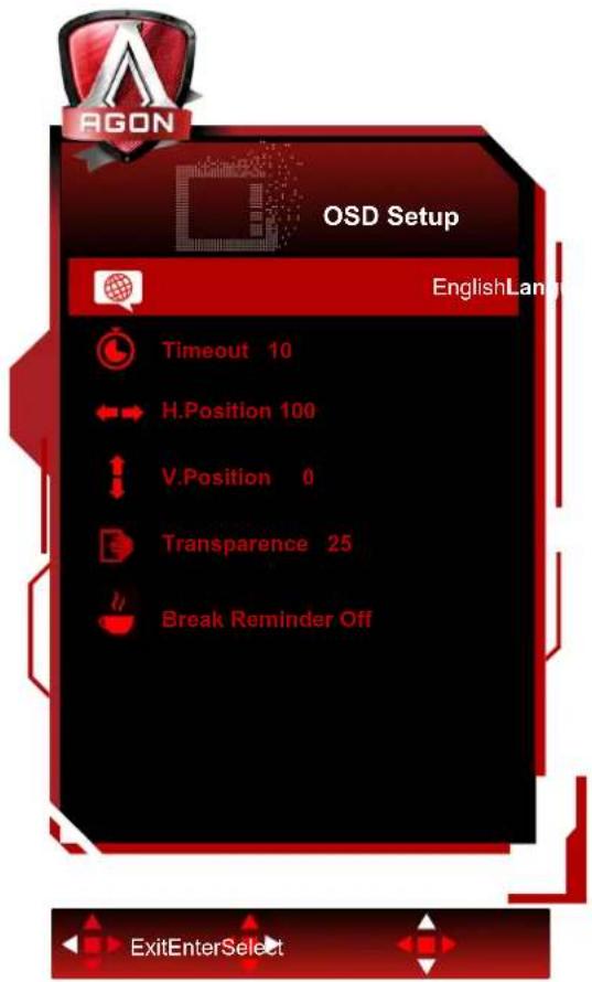 AOC AGON Pro AG276UZD - Remarque : - 8