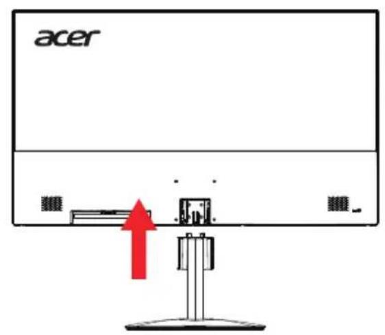 ACER SH322QUA - Fixation de la base - 2