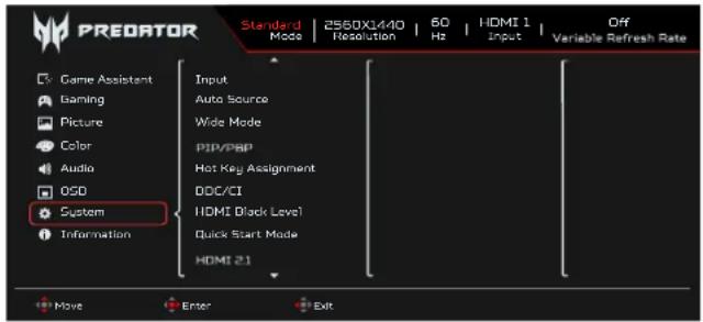 ACER X32V2 - System (Système) - 1