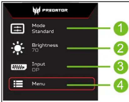 ACER X32V2 - En utilisant le menu contextuel - 2