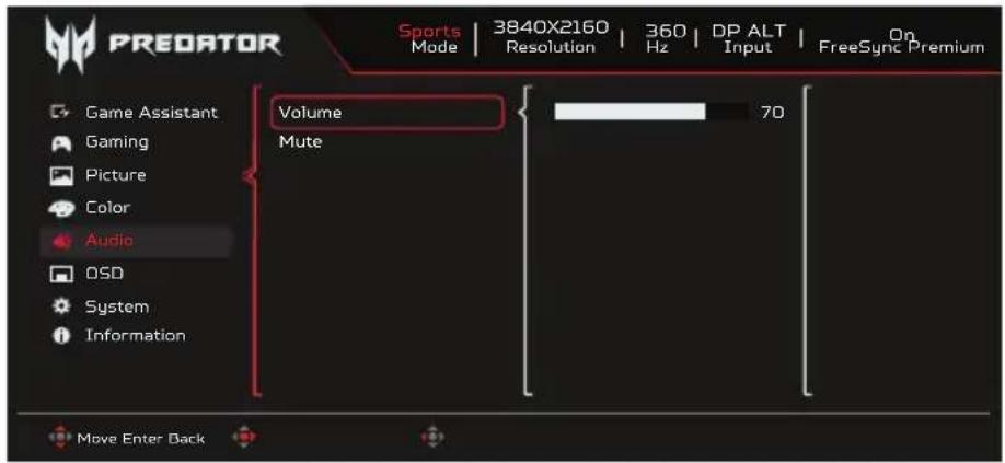 ACER X27UF - Audio - 1