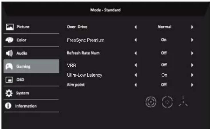 ACER XZ270US3 - Remarque : - 3