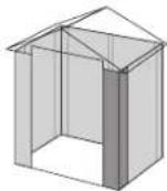KETER Darwin 6x4 - 72