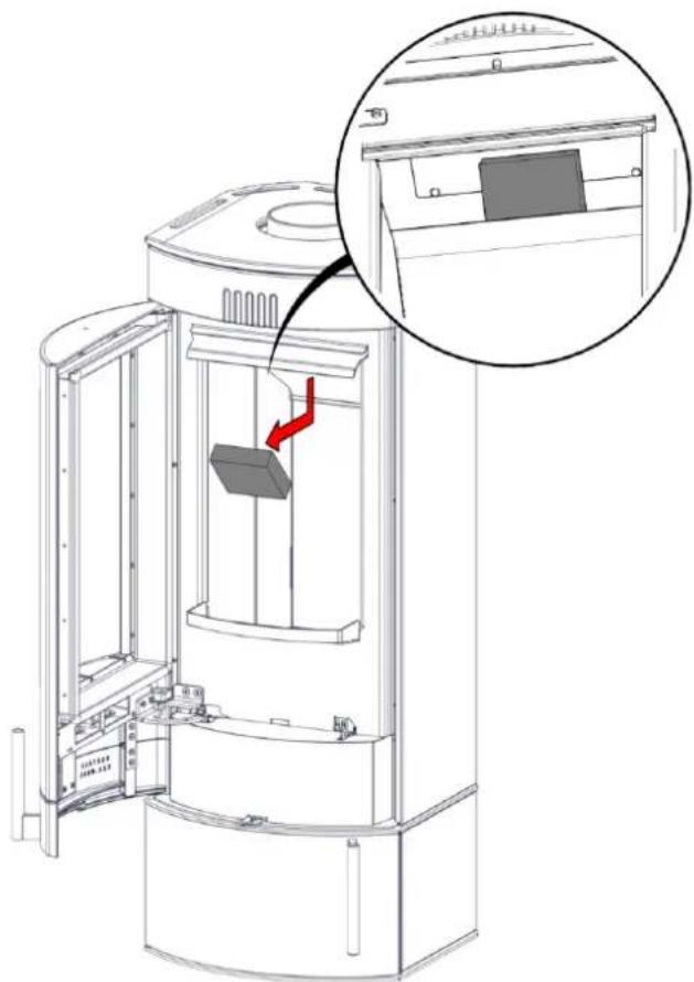 EDILKAMIN CODE INT - Retrait protection déflecteur - 1