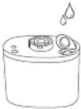 Xiaomi Handheld Garment Steamer - Het reservoir vullen met water - 1