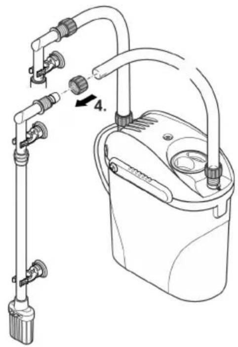 EDEN FES 60 - Connecting the hose - 2