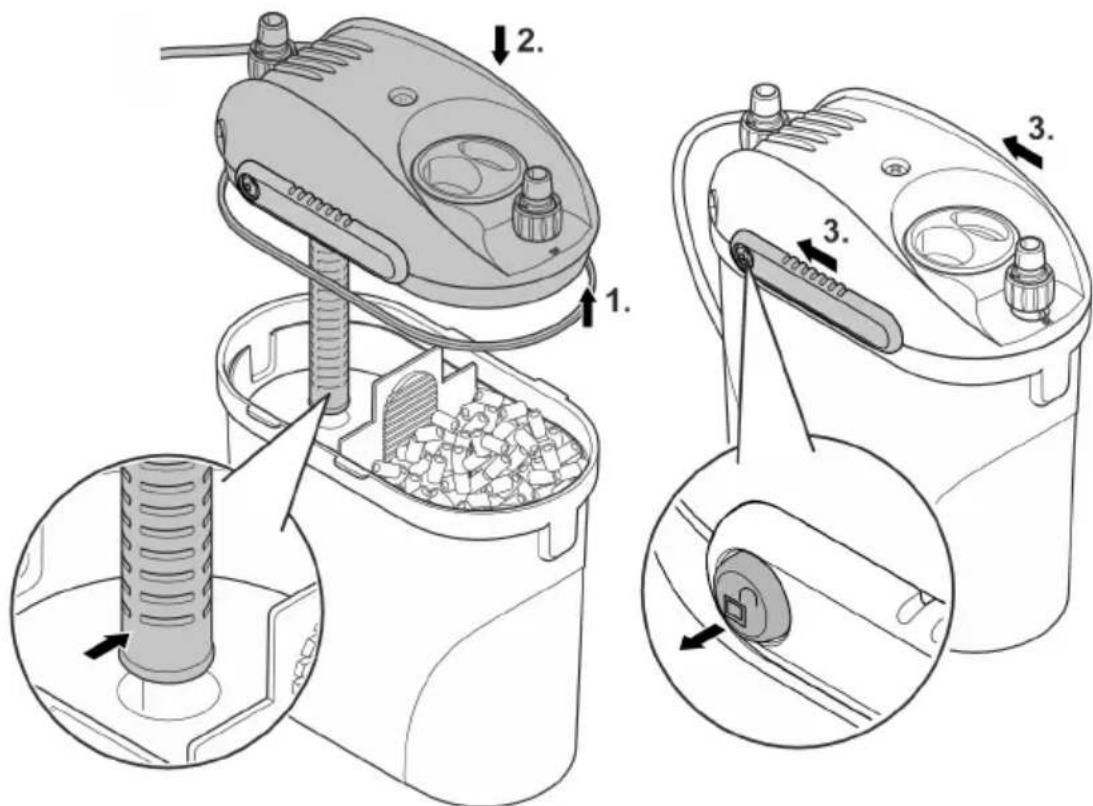 EDEN FES 60 - Fitting the unit head - 1