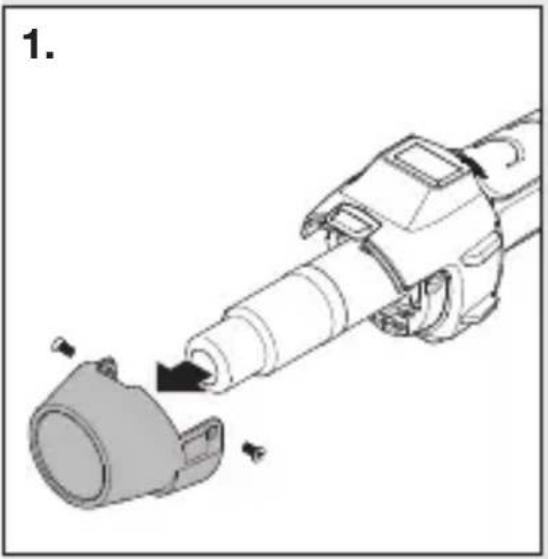 STEINEL HM 2620 E KF SET - Changing the heating element - 1