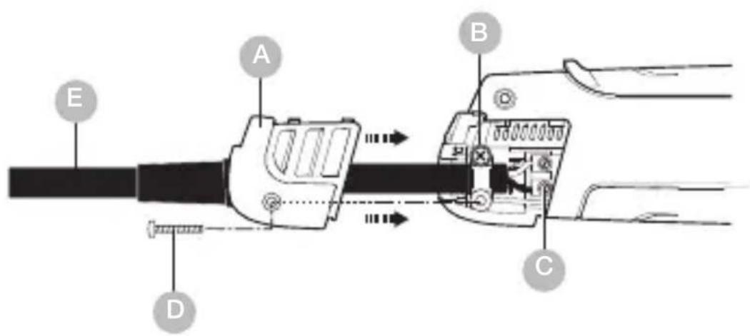 STEINEL HM 2620 E KF SET - Zamjena kabela - 1