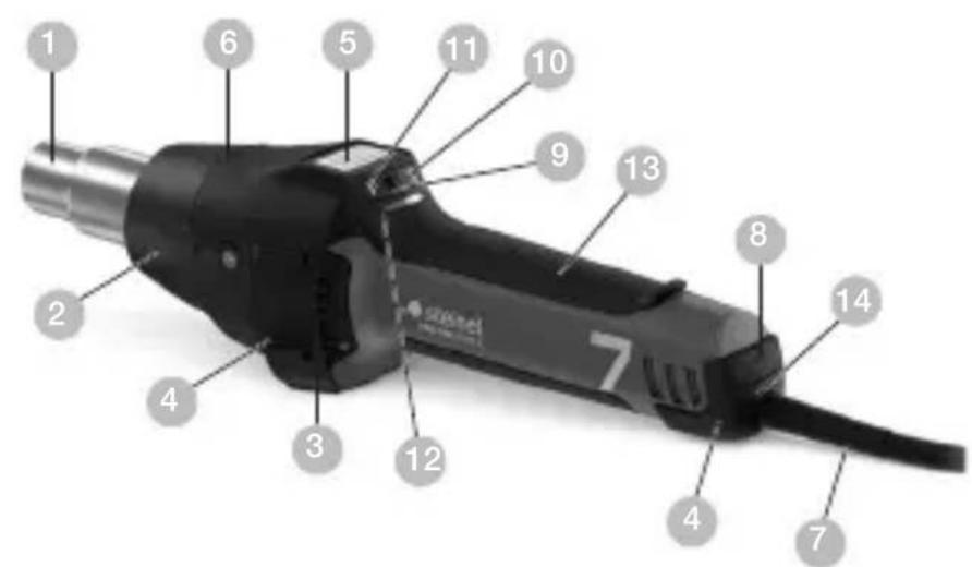 STEINEL HM 2620 E KF SET - 3.1 - 1