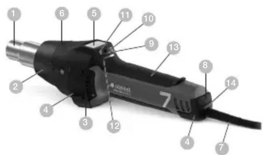 STEINEL HM 2620 E KF SET - 3.1 - 1