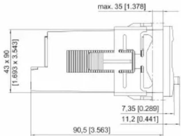 Kübler Codix 566 - Dimensioni - 2