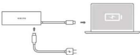 Xiaomi 5-in-1 Type-C Hub - Hinweis: - 1