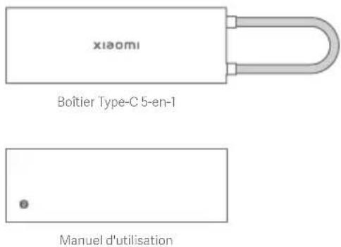 xiaomi Boîtier Type-C 5-en-1 Manuel d'utilisation