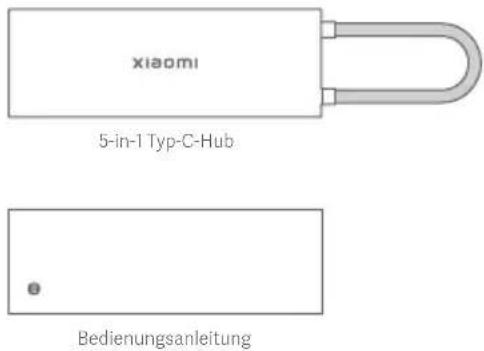 Xiaomi 5-in-1 Type-C Hub - Verpackungsinhalt - 1