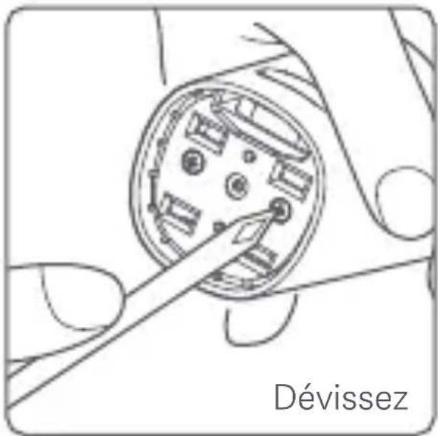 Poussez vers l'extérieur