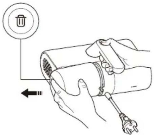 Xiaomi Dust Mite - Vệ sinh cụm ngăn chứa bụi hàng ngày - 1