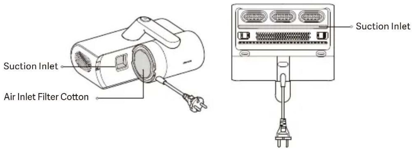 Xiaomi Dust Mite - Cleaning the suction inlets - 1