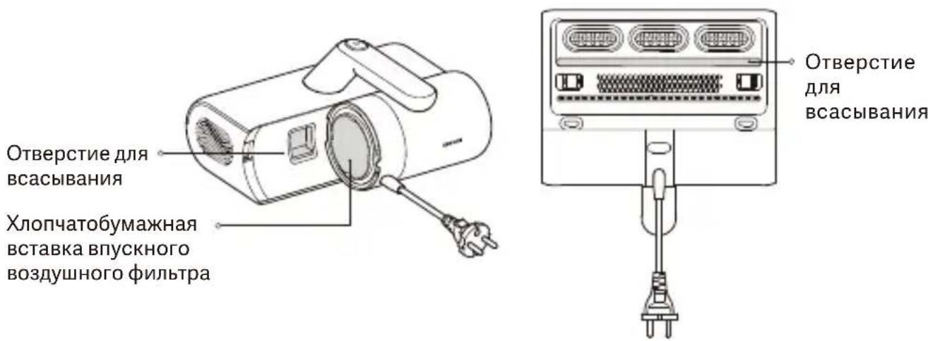 Xiaomi Dust Mite - Чистка отверстий для всасывания - 1