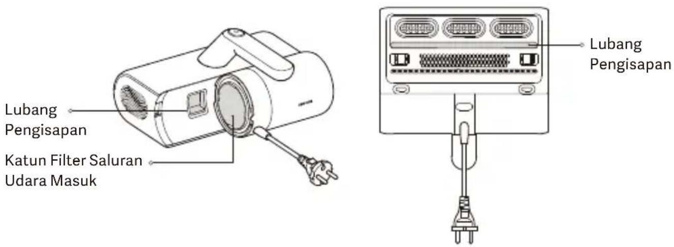 Xiaomi Dust Mite - Membersihkan lubang pengisapan - 1