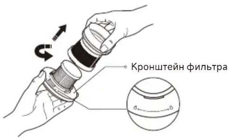 Xiaomi Dust Mite - Промывка блока контейнера для пыли - 1