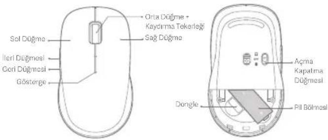 Xiaomi Dual-mode Wireless Mouse 2 - 1