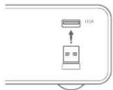 Xiaomi Dual-mode Wireless Mouse 2 - 2,4 GHz moduyla bilgisayara bağlanma - 2