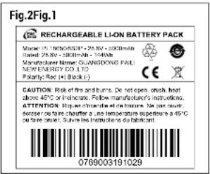 ANT B-Twig 8 Mobile - POWER ON/OFF/CHARGE - 1