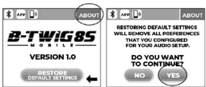 ANT B-Twig 8 Mobile - | ABOUT MENU SCREEN (Fig.6) - 1
