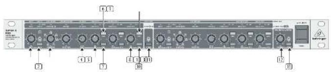 BEHRINGER SUPER-X PRO CX3400 V2 - GARANTIE LIMITÉE - 2
