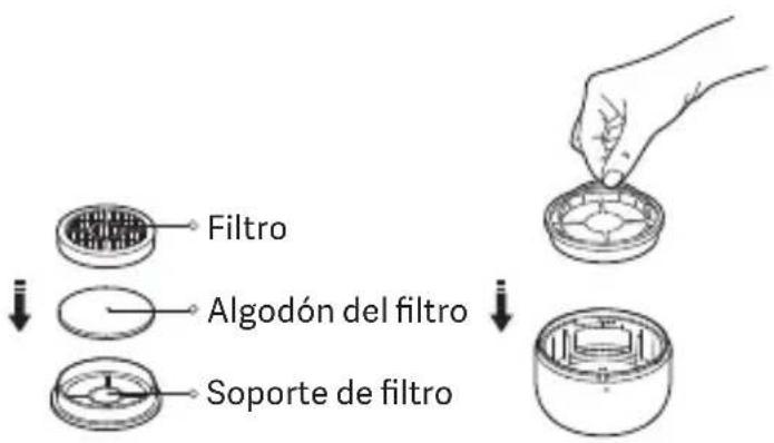 Xiaomi Dust Mite Pro - Lavado del ensamblaje del compartimento de polvo - 4