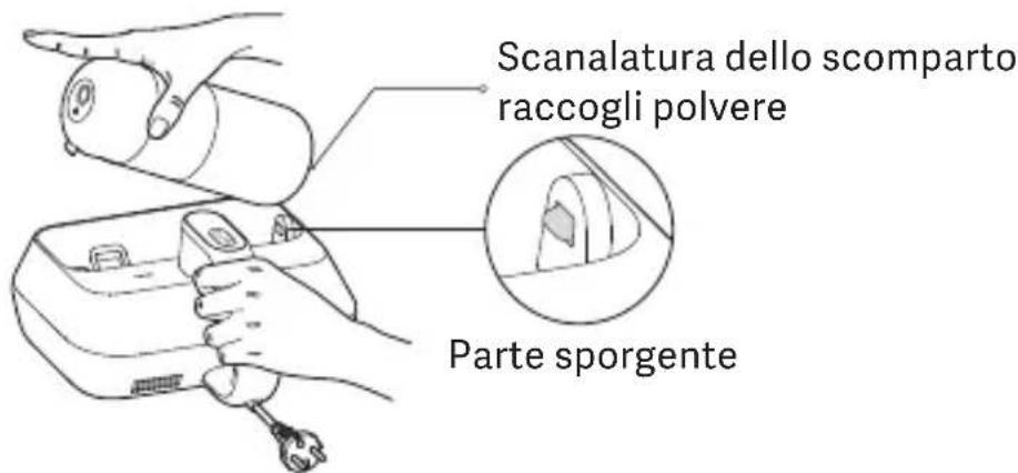 Xiaomi Dust Mite Pro - Installazione del gruppo dello scomparto raccogli polvere - 1