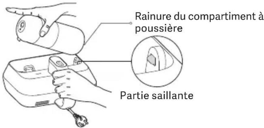 Xiaomi Dust Mite Pro - Installation de l'assemblage du compartiment à poussière - 1